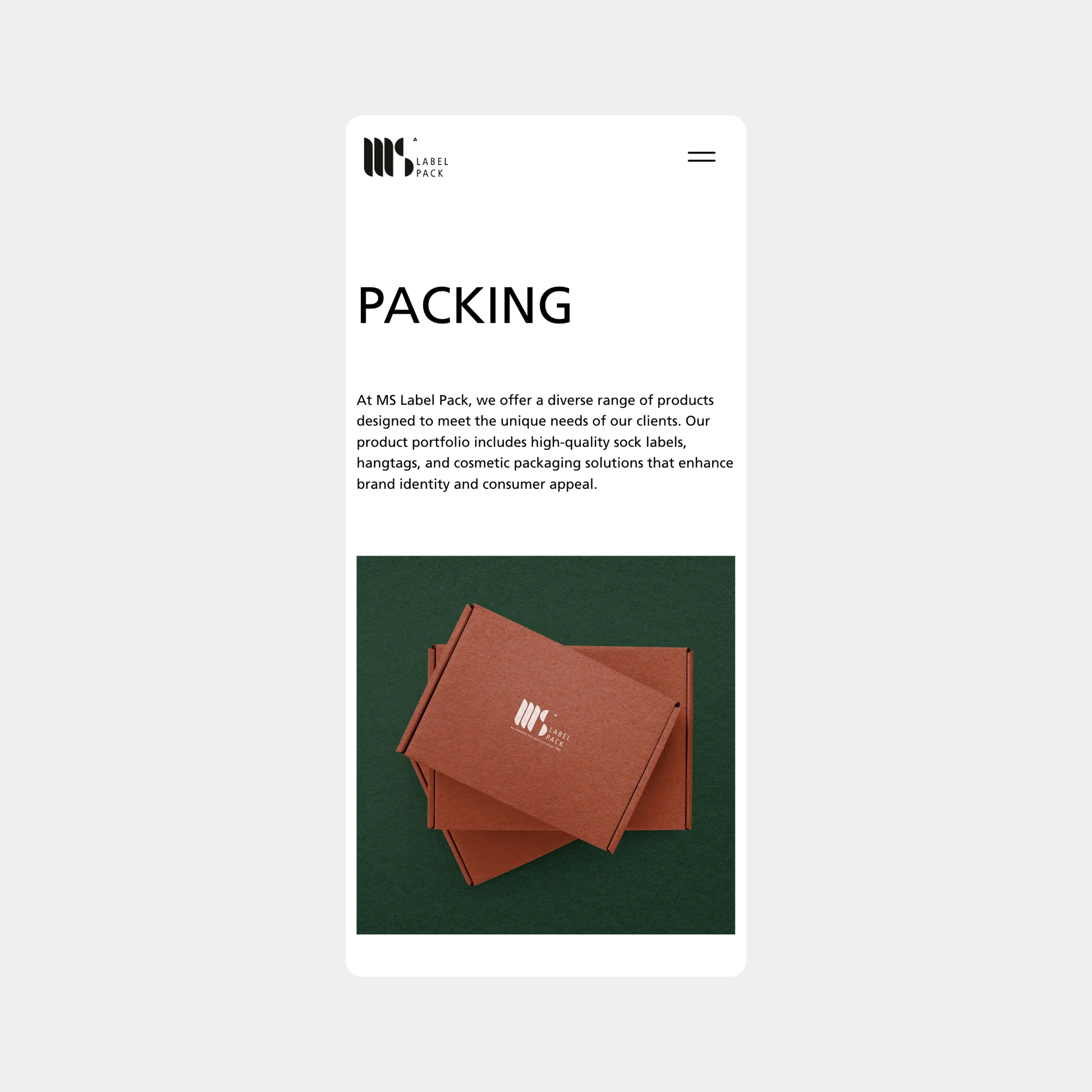 MS Label Pack